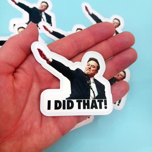"I did THAT!" Elon Musk stickers pack