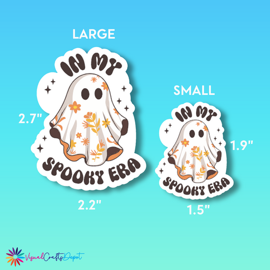In My Spooky Era Ghost Halloween Sticker