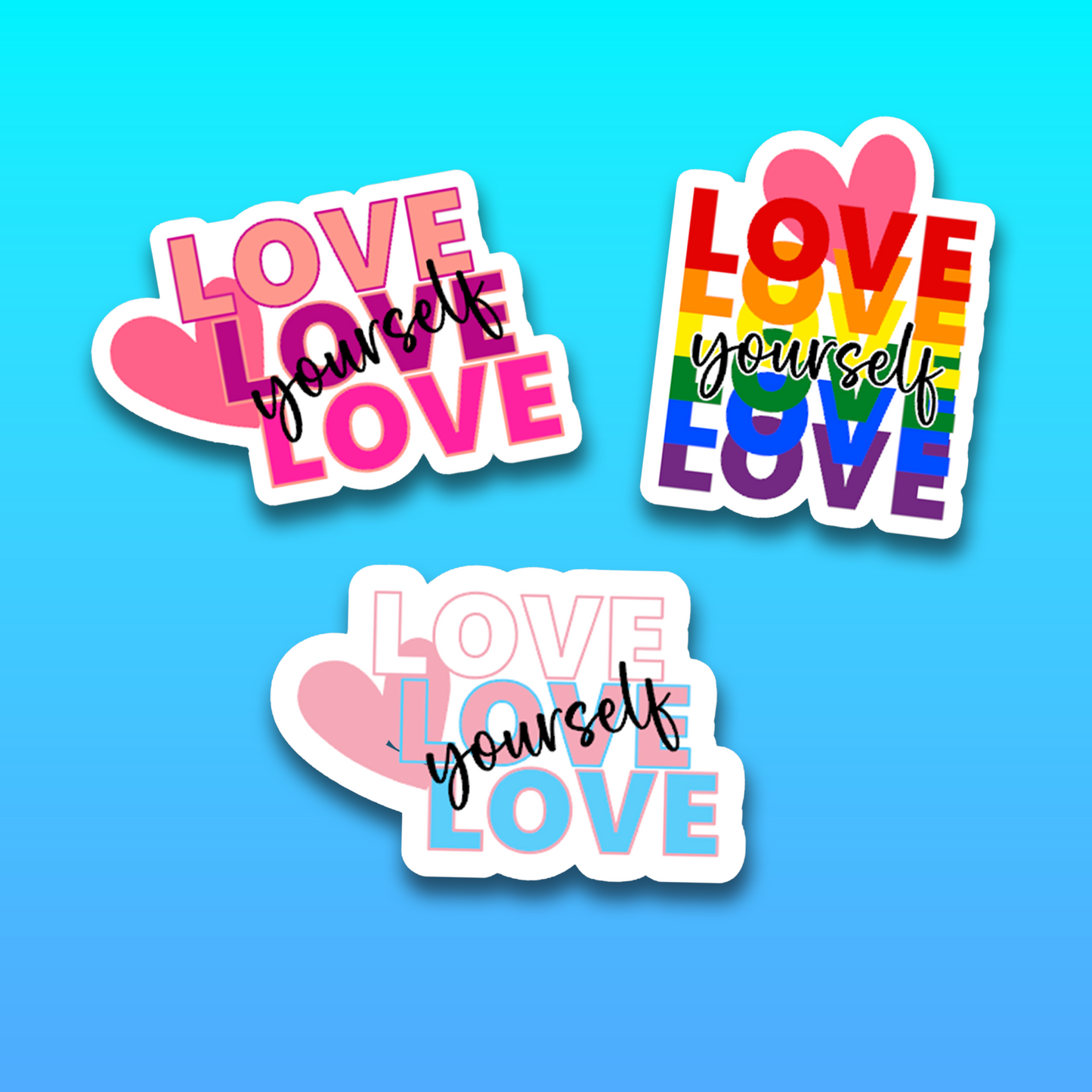 "Love Yourself" Sticker
