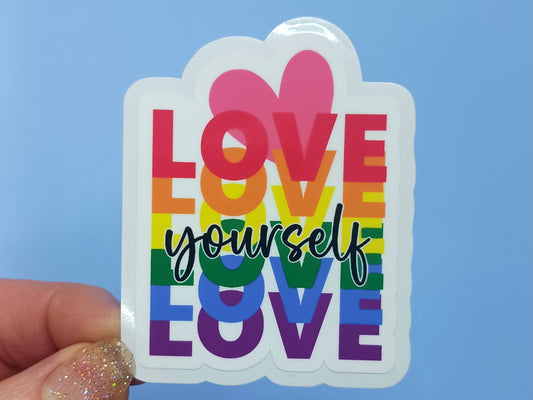 "Love Yourself" Sticker