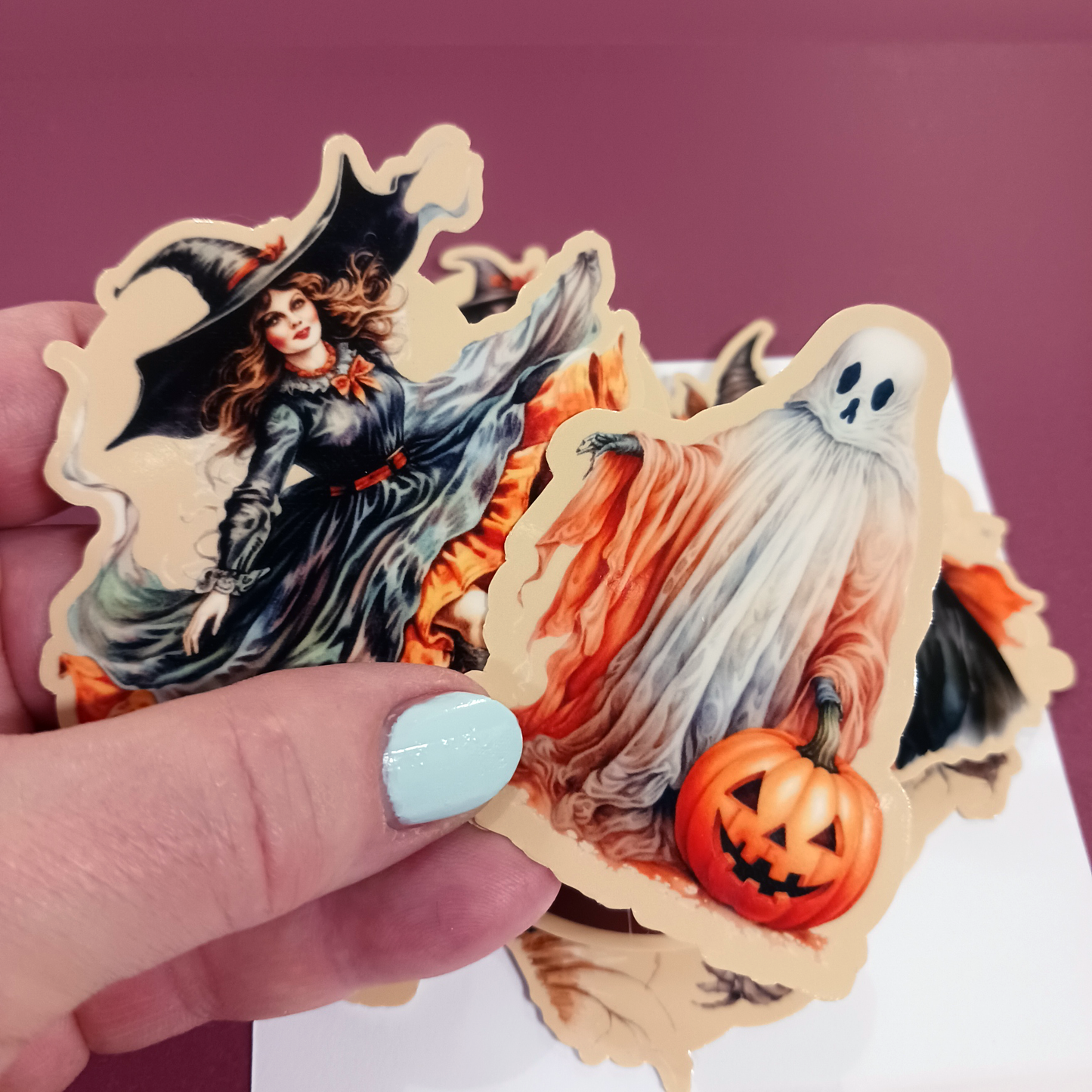 Vintage Halloween Sticker Pack